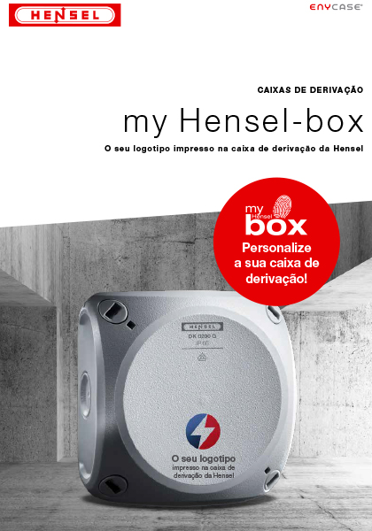 Mybox Hensel - O seu logotipo impresso na caixa da Hensel!