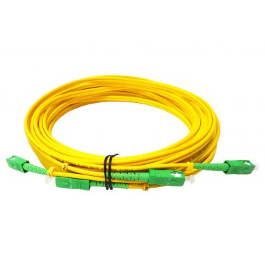 PATCH CORD FIBRA LSZH SCAP 25 MTS